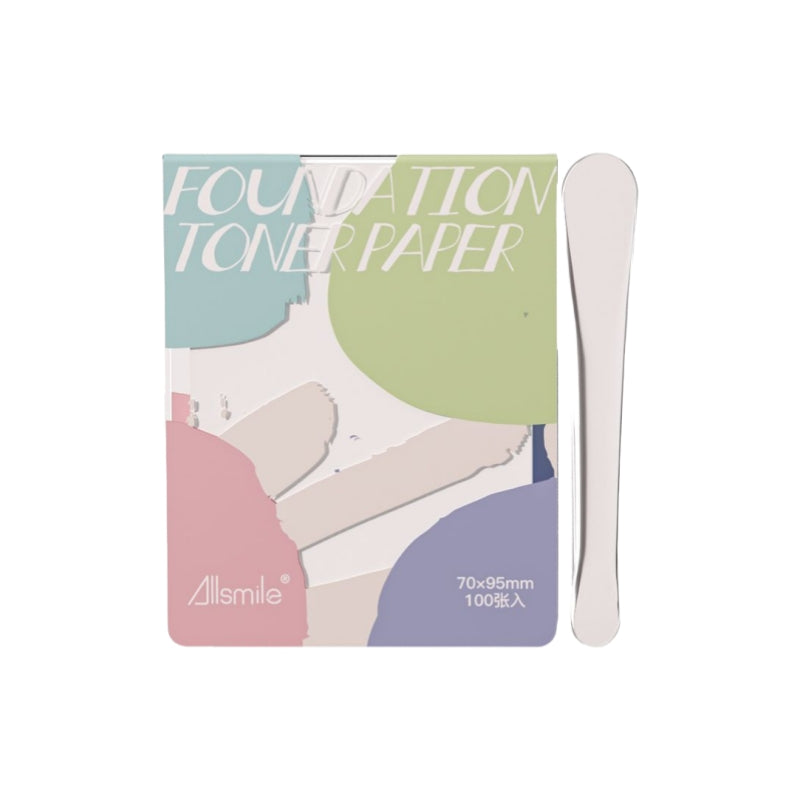 Disposable Foundation Toner Paper 100 Sheets