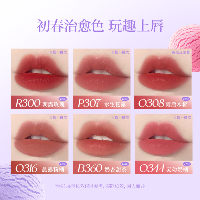 Dessert Store Soft Matte Water Tint Giftbox 6g