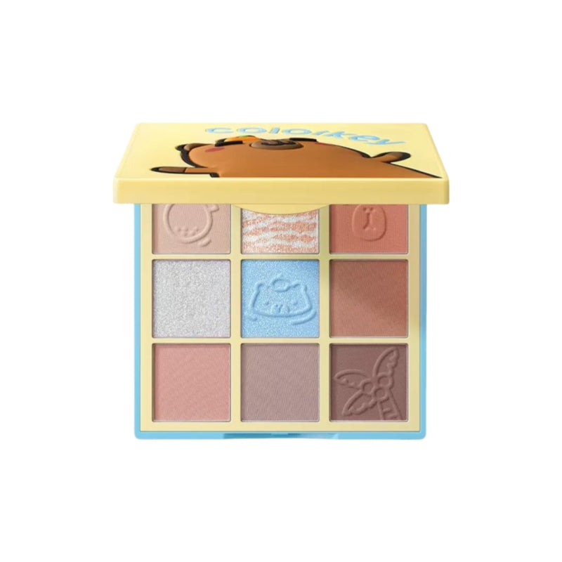 Orange Capybara Nine Shades Eyeshadow Palette 13.5g