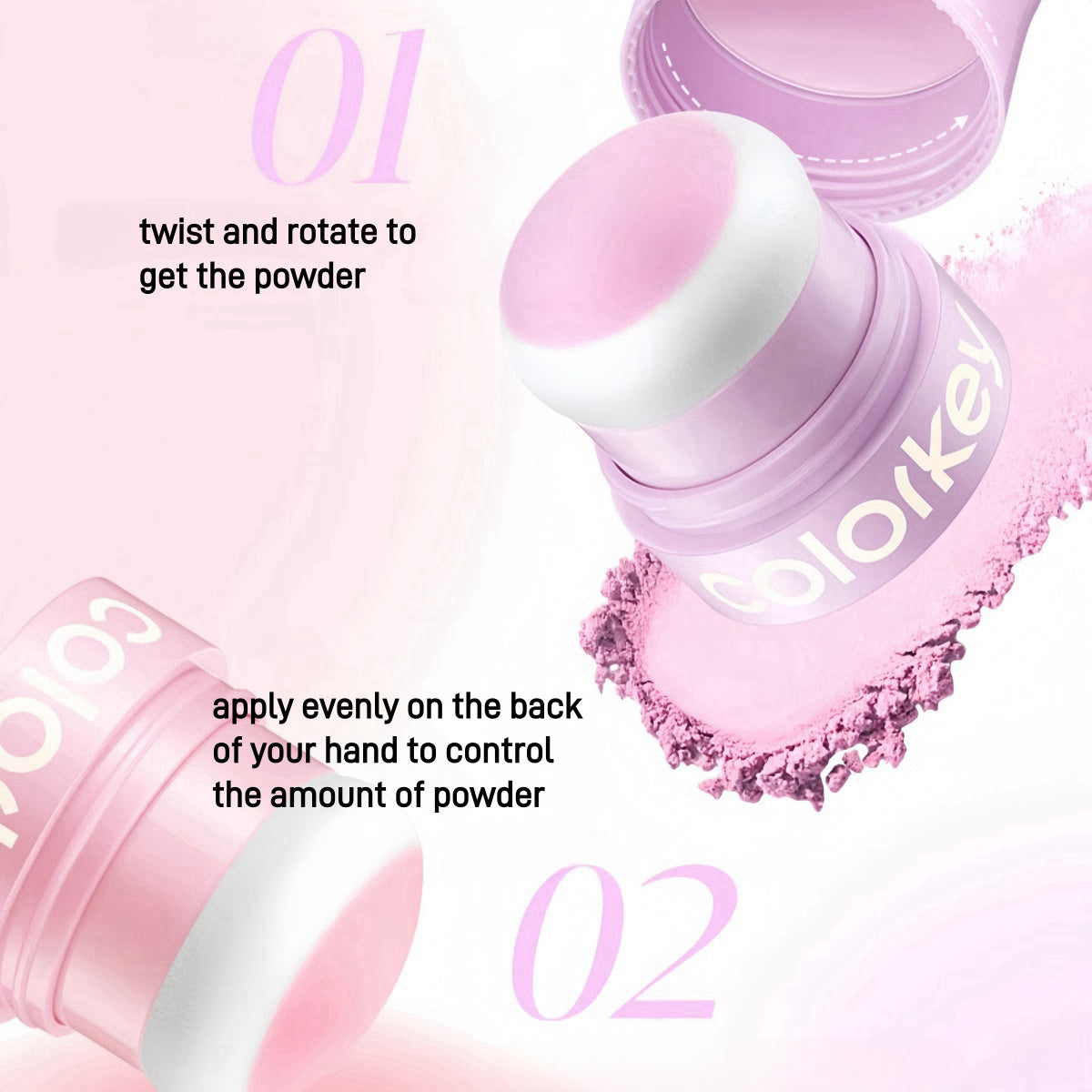 Colorkey - Shimmering Blusher 3.2g