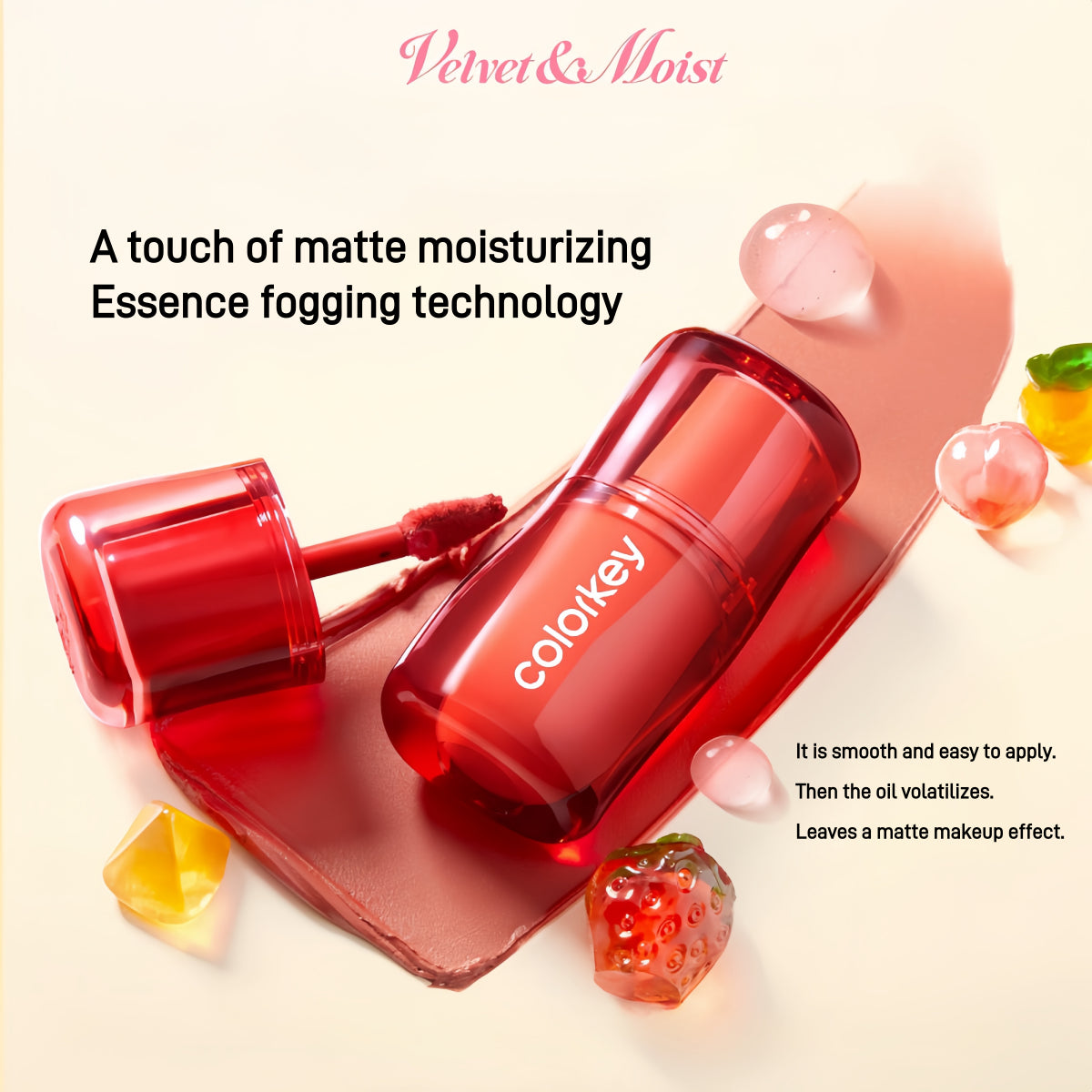 Silky Creamy Matte Lip Mud 3g