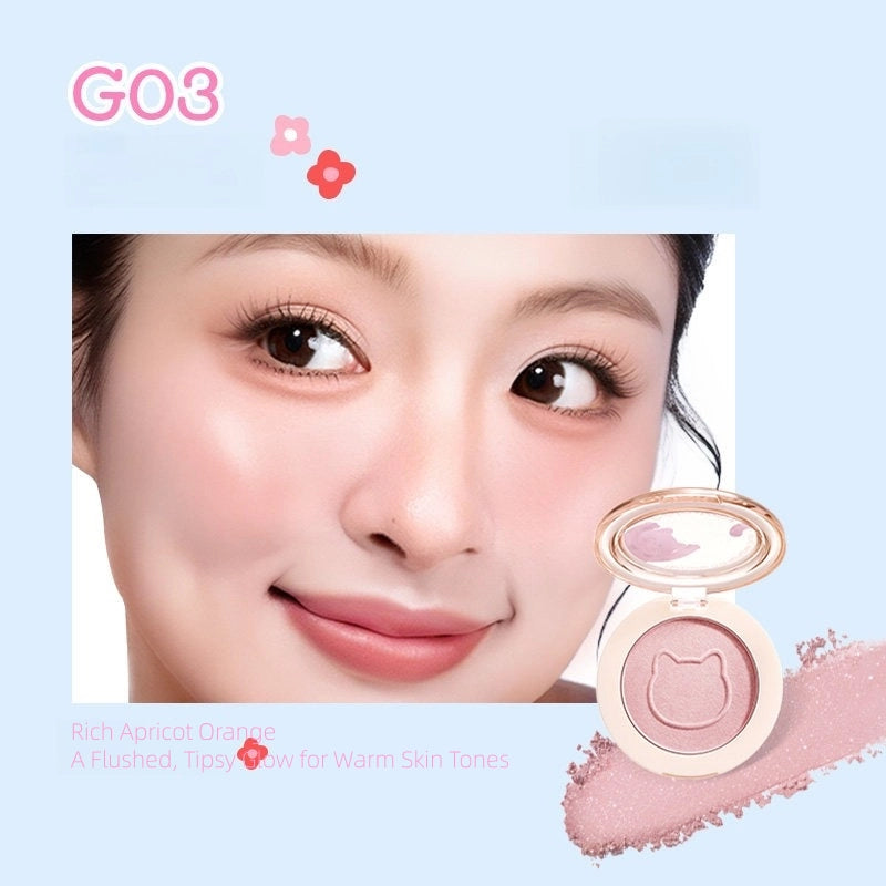 Colorkey - Pokky Mao Misty Luster Dual Highlighter Blush 4g