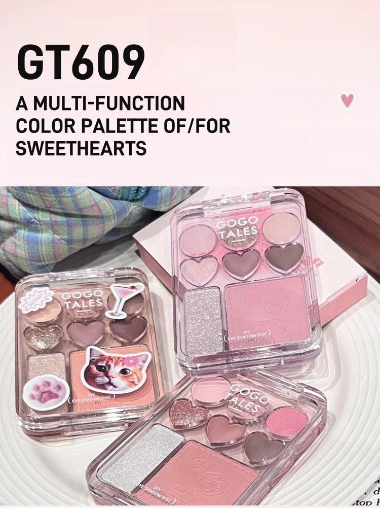 3IN1 Hearts Palette 9.5g