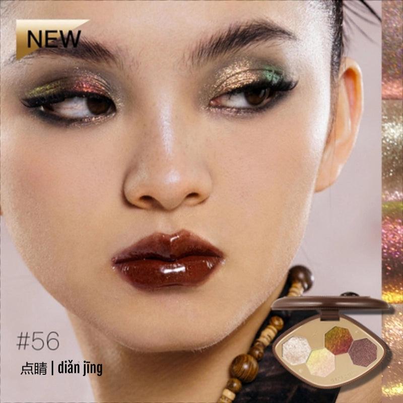 4 Colors Eyeshadow Palette Gold Rush 4g