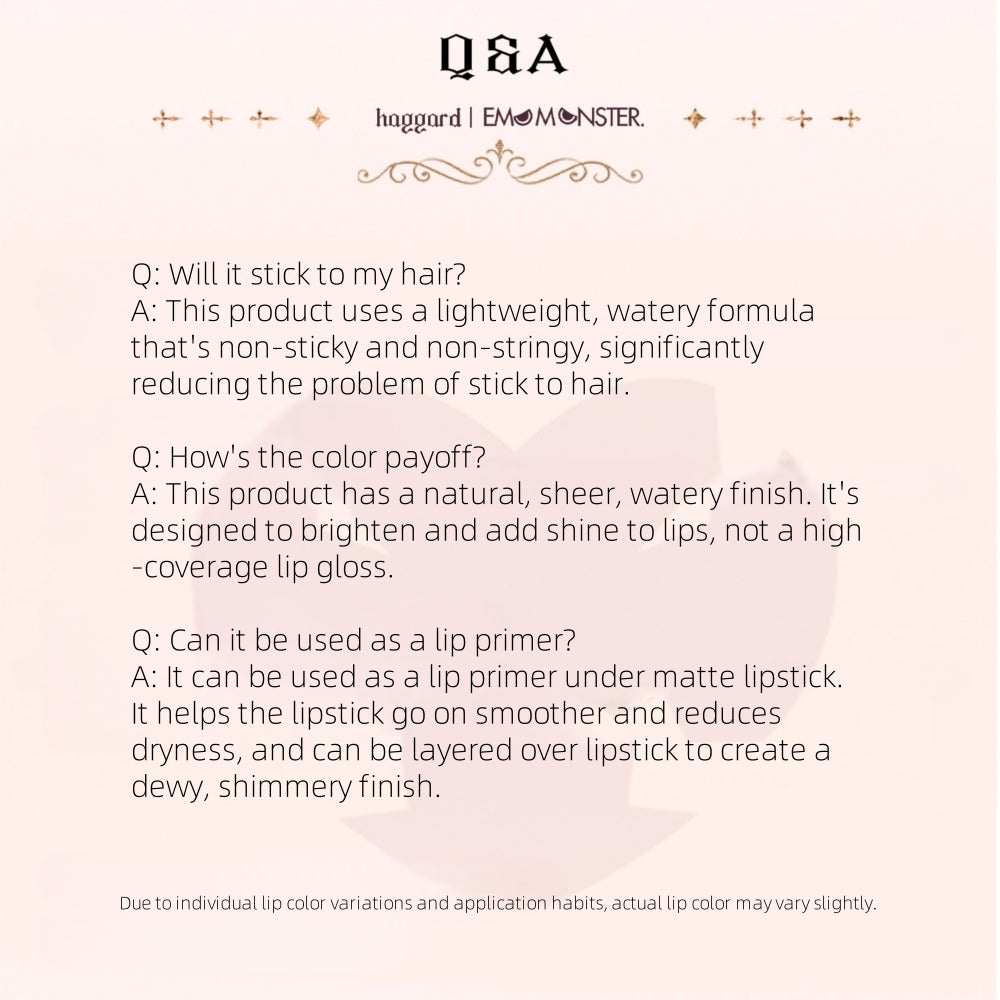 Haggard EMO Monster Essence Hydra Lip Protector 3.5g