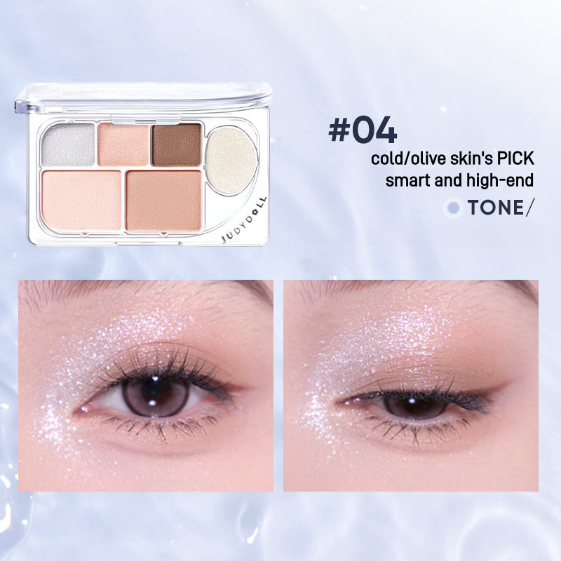 Elaborate 6 Colors Eyeshadow Palette 8g