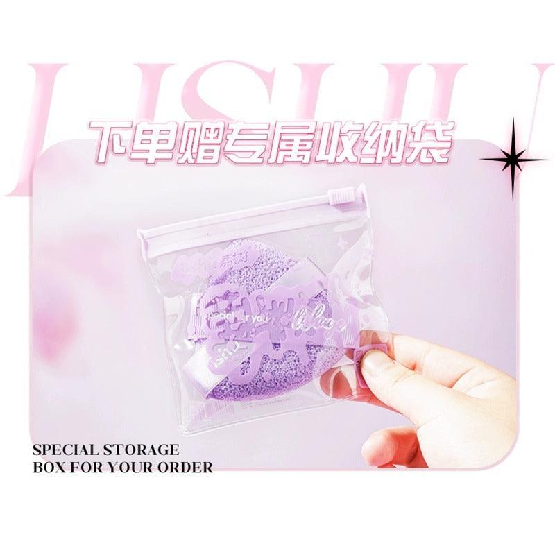 LISHU - A Sweet Cool Double Face Wash Puff