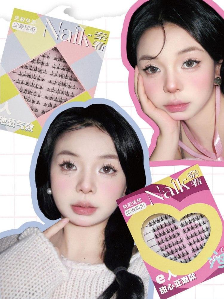 Glue Free False Eyelashes Natural Look