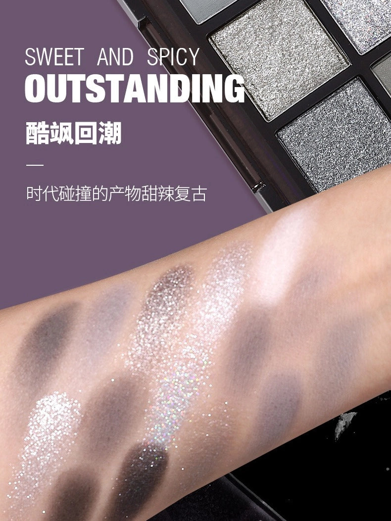 15 Colors Eyeshadow Palette Black Meteors 10.8g