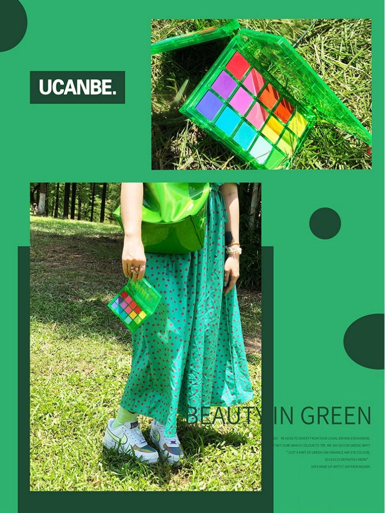 UCANBE 15 Colors Eyeshadow Palette Fruit Punch