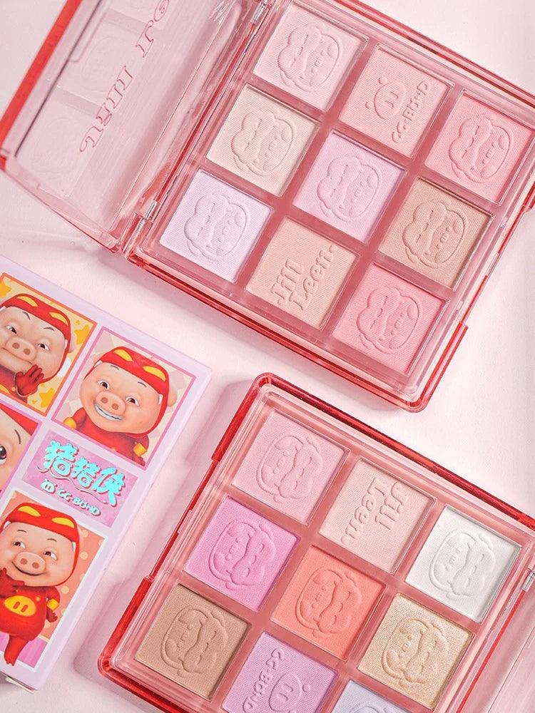 GGBOND 9 Colors Blush Palette 12g