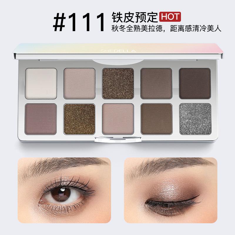 Ten Colors Eyeshadow Palette 10g