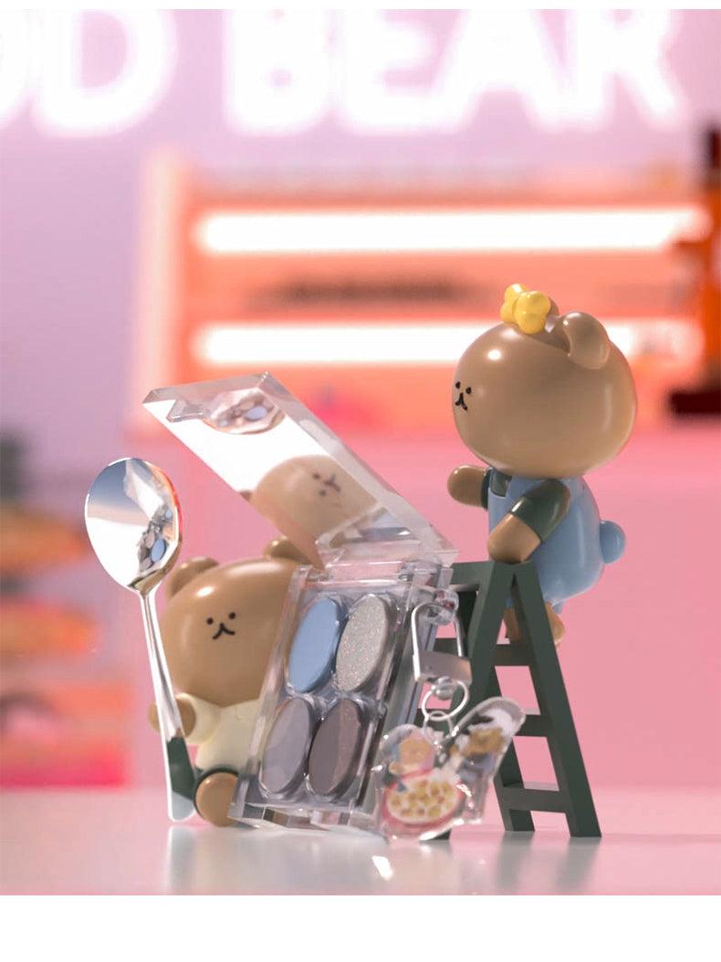 Flortte Flower Food Bear Four-Color Eyeshadow FLT059 - Chic Decent