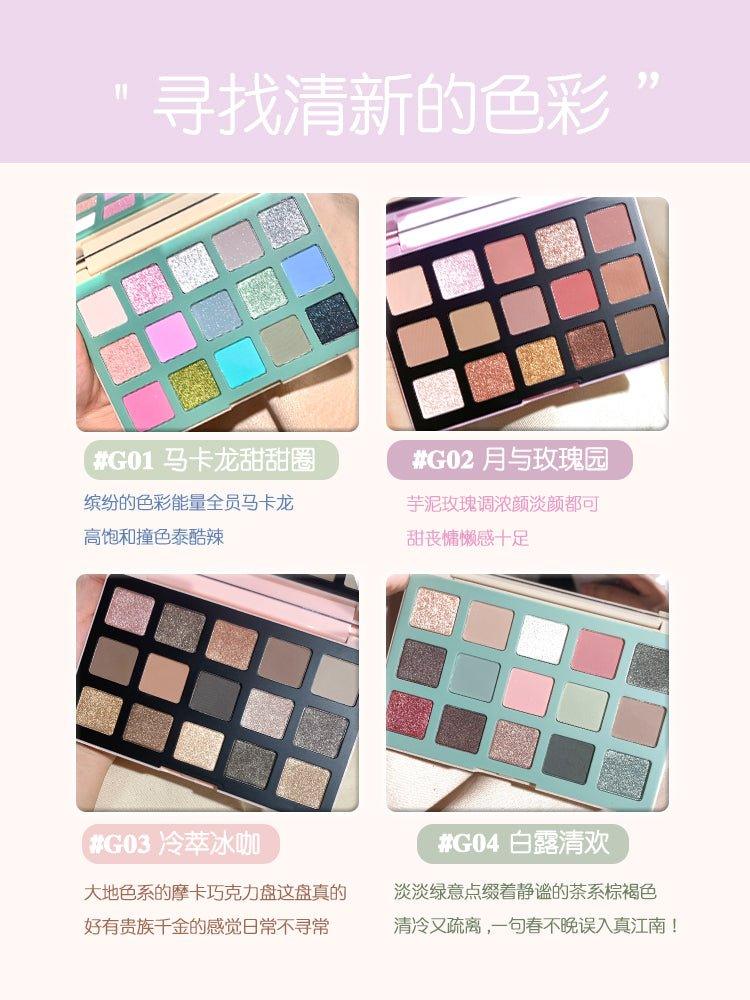 15 Colors Eye Palette 24g