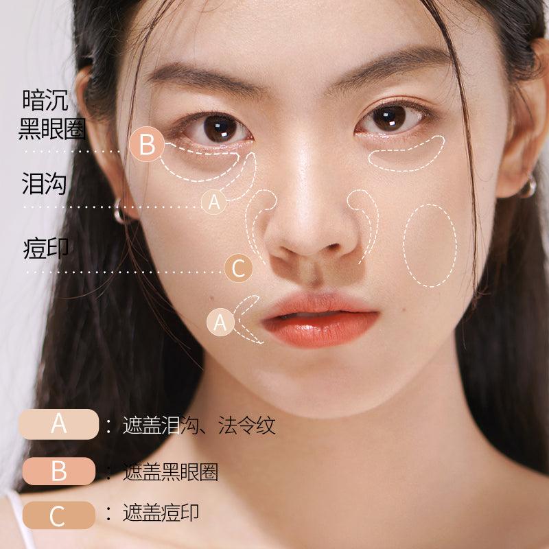 MEIKING 3 Colors Concealer MK013 - Chic Decent