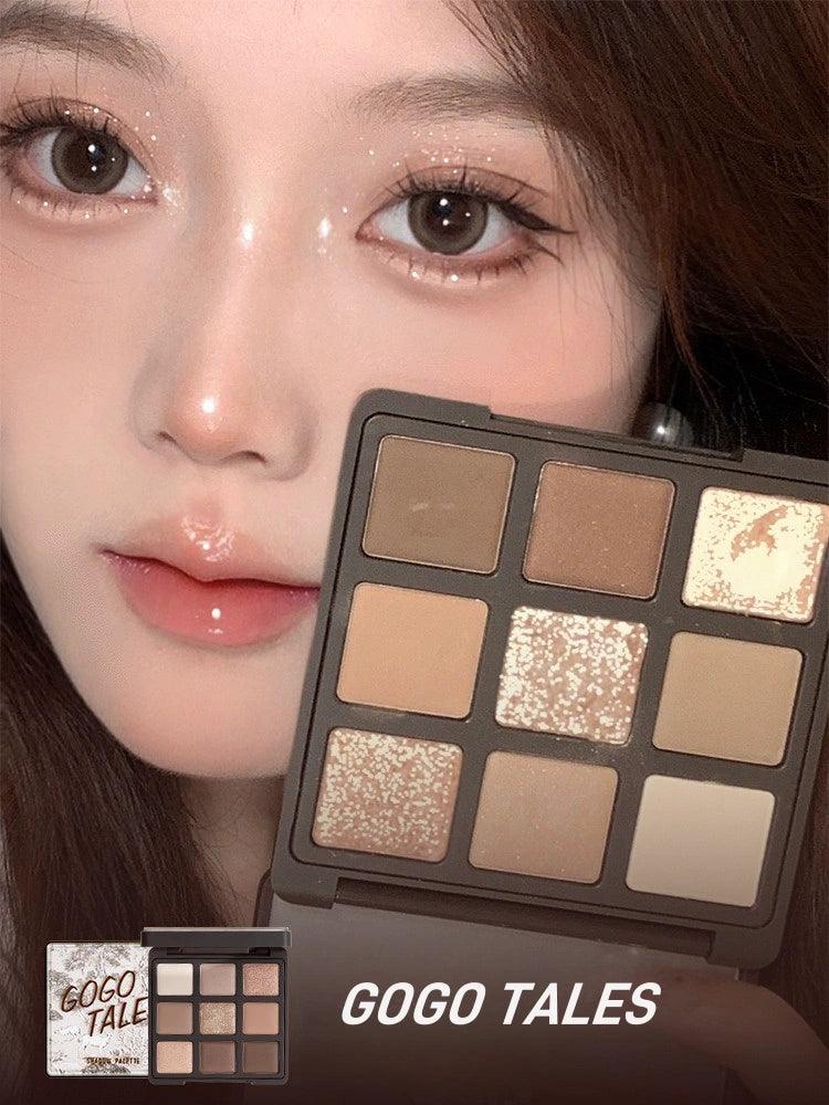 GOGO TALES 9 Colors Eyeshadow Palette 14.4g