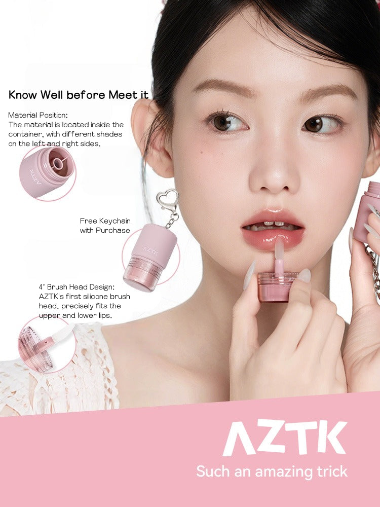AZTK - Carry Me Duo Color Glow Lasting Lip Jello 5g