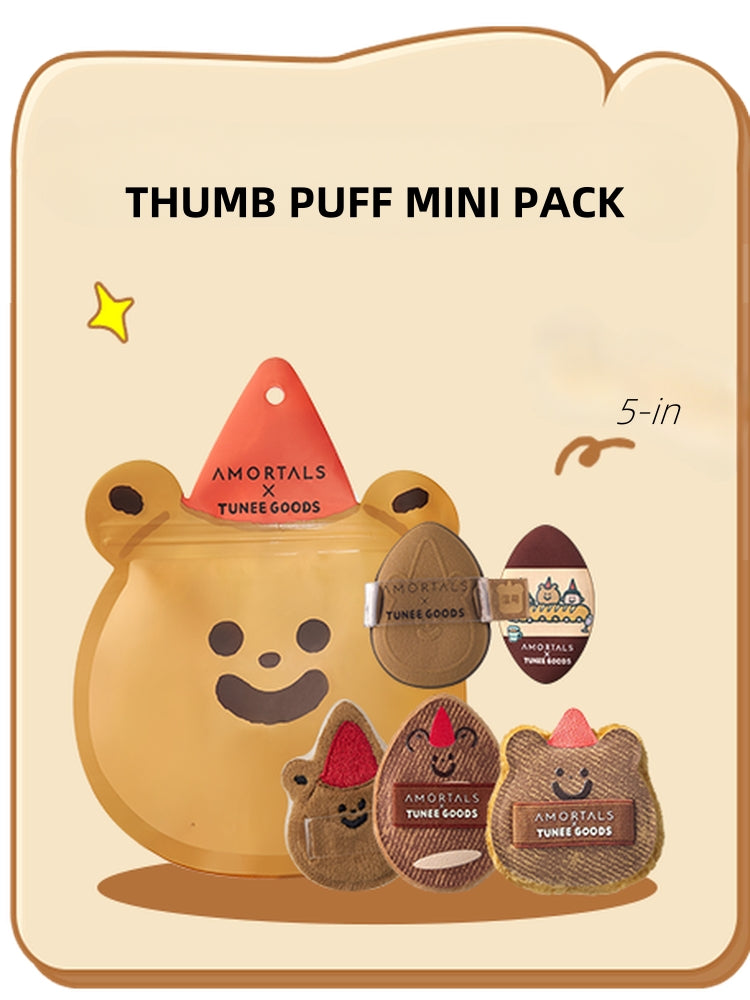TUNEE GOODS Thumb Puff Mini Pack 5 In