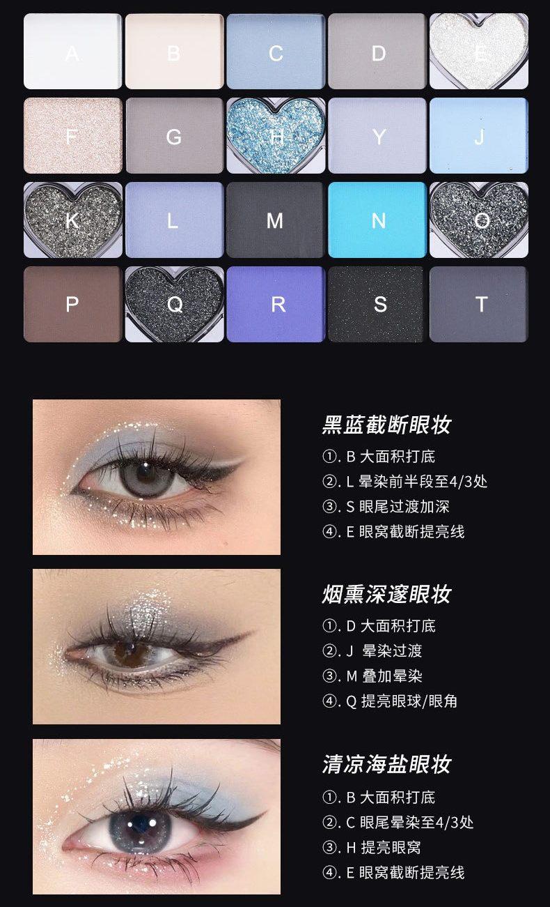 BIYA 2O Colors Eyeshadow Palette 27.5g