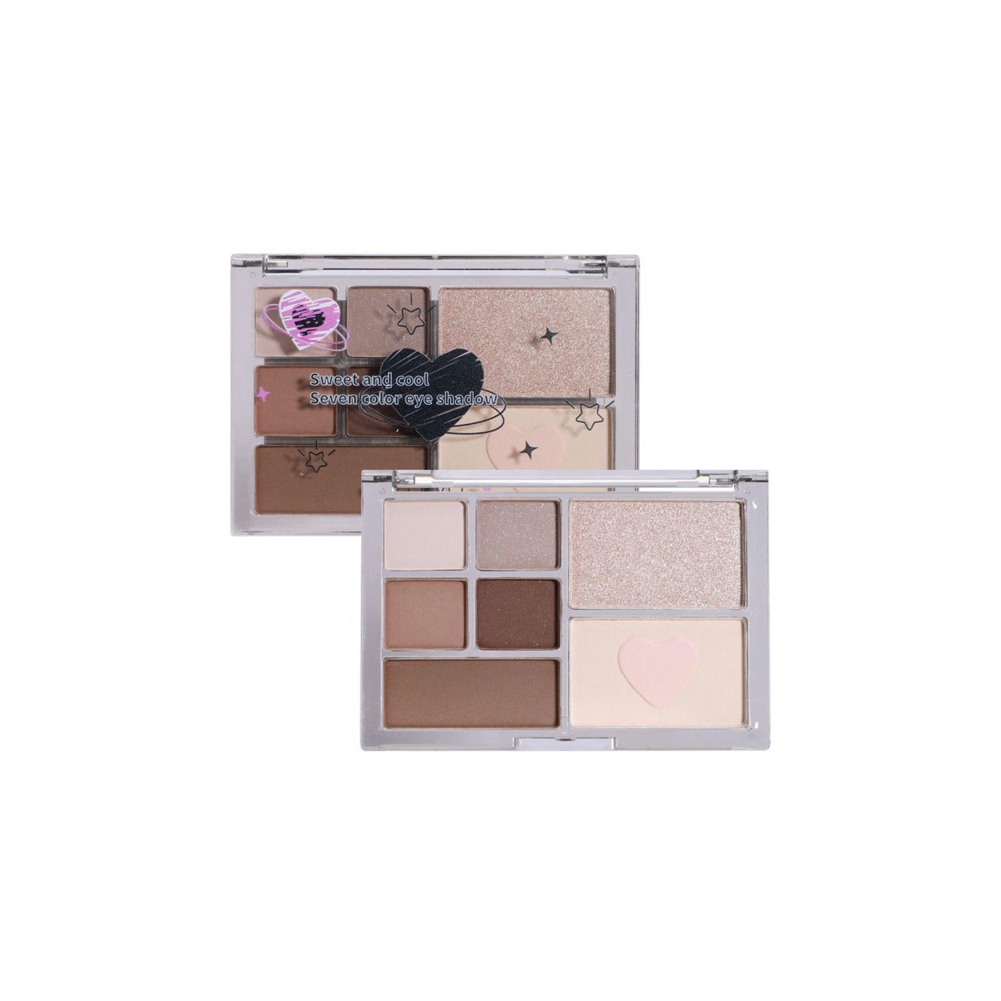 BIYA 7 Colors Eyeshadow Palette 13g