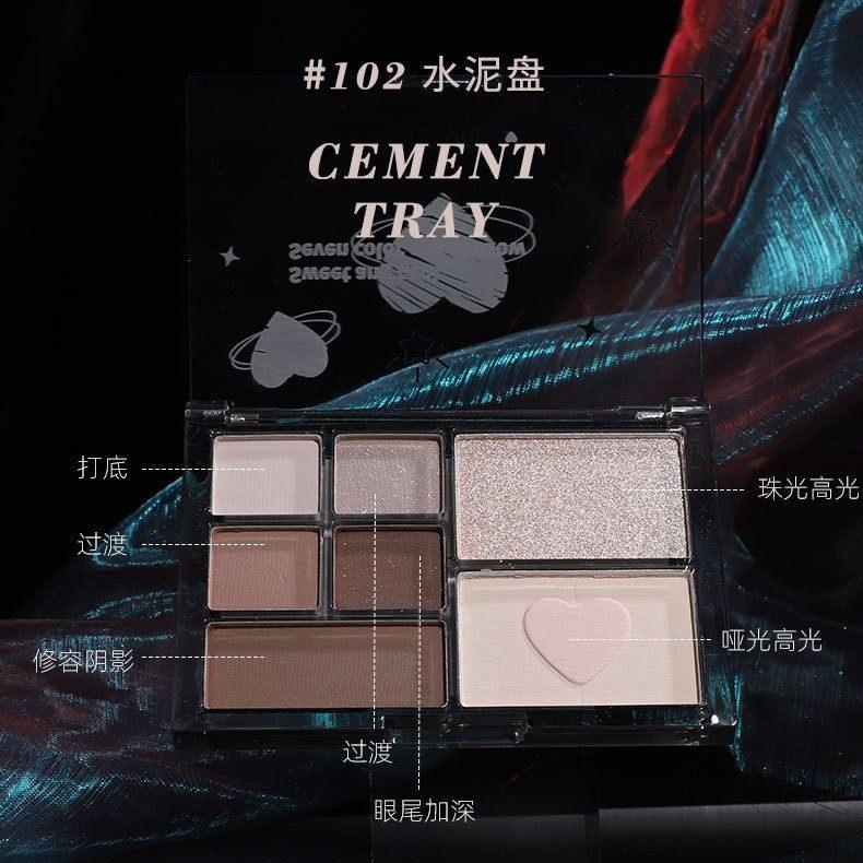 BIYA 7 Colors Eyeshadow Palette 13g