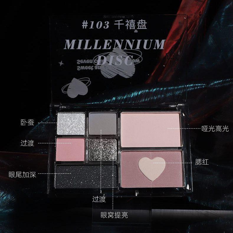 BIYA 7 Colors Eyeshadow Palette 13g