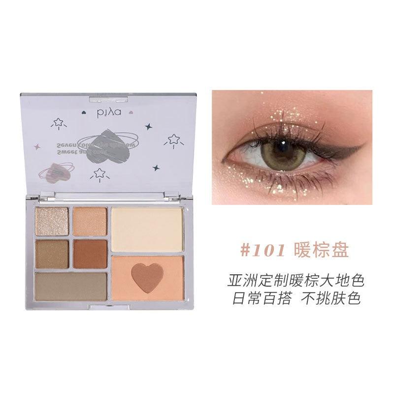 BIYA 7 Colors Eyeshadow Palette 13g