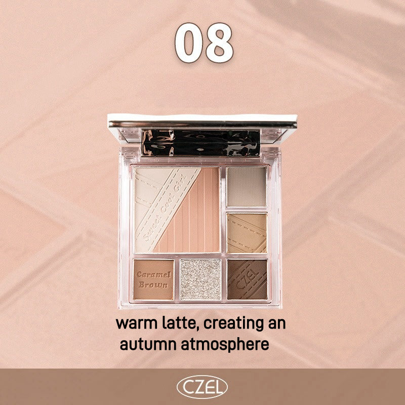 CZEL- All in One Eyeshadow Palette Multi-use 6.5g