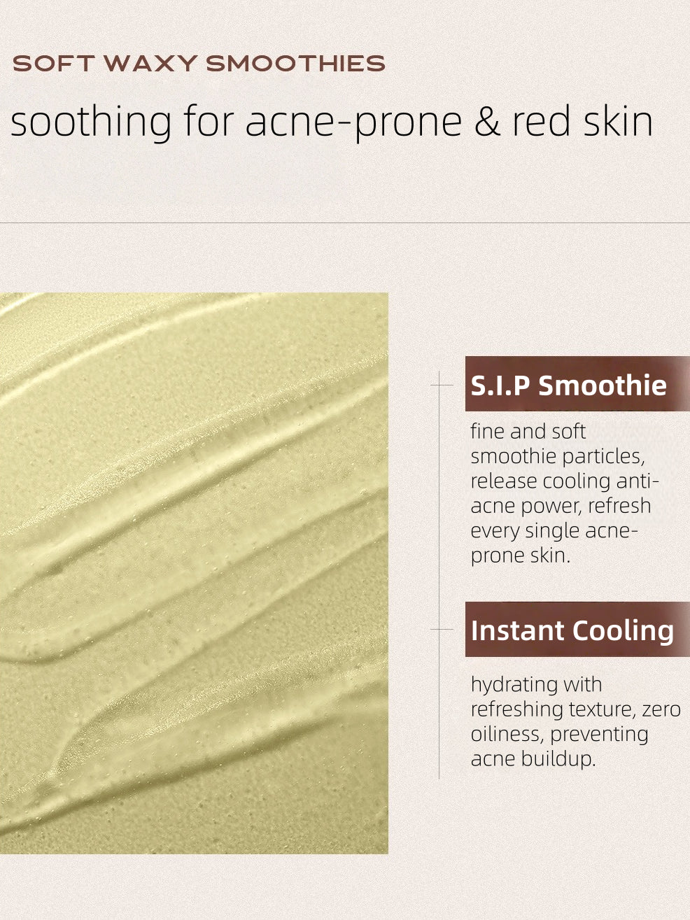 C+ Beauty Anti-acne Refreshing Gentle Mask 5g*5