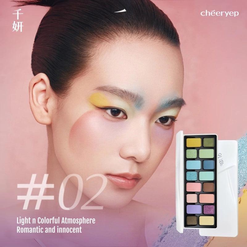 Cheeryep QianYan 16 Colors Eyeshadow Palette