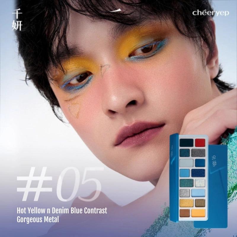 Cheeryep QianYan 16 Colors Eyeshadow Palette