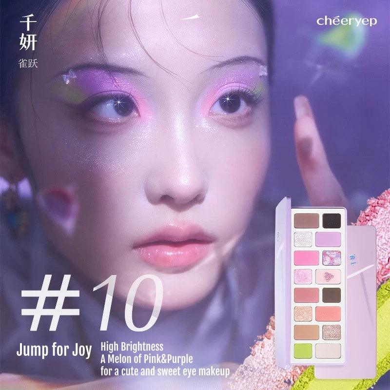 Cheeryep QianYan 16 Colors Eyeshadow Palette