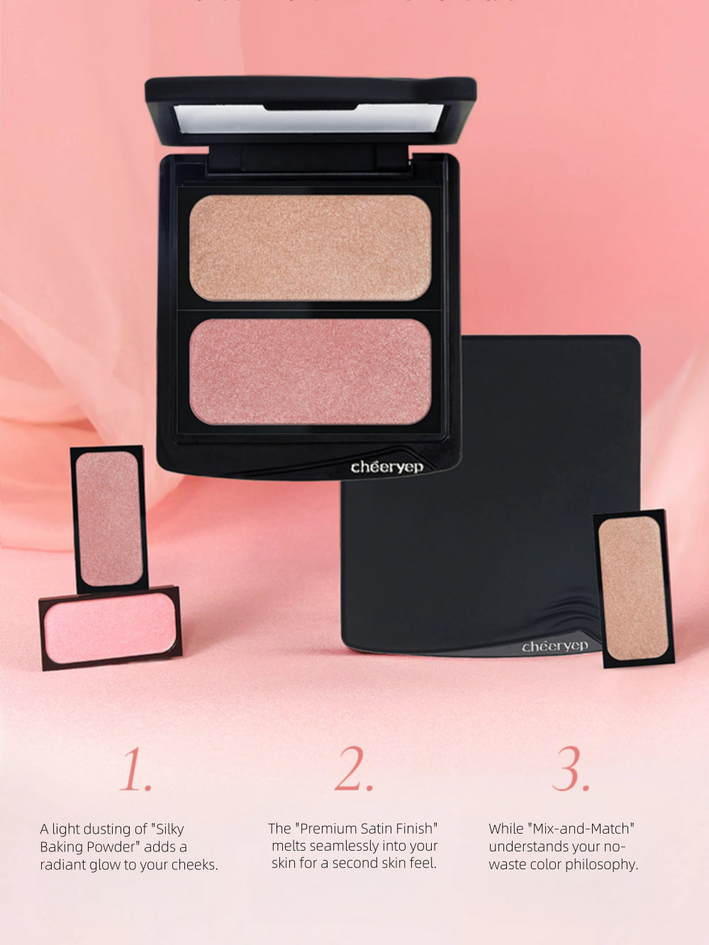 cheeryep - Glow Blush Assemble-Free Disk 2.1g 2.2g