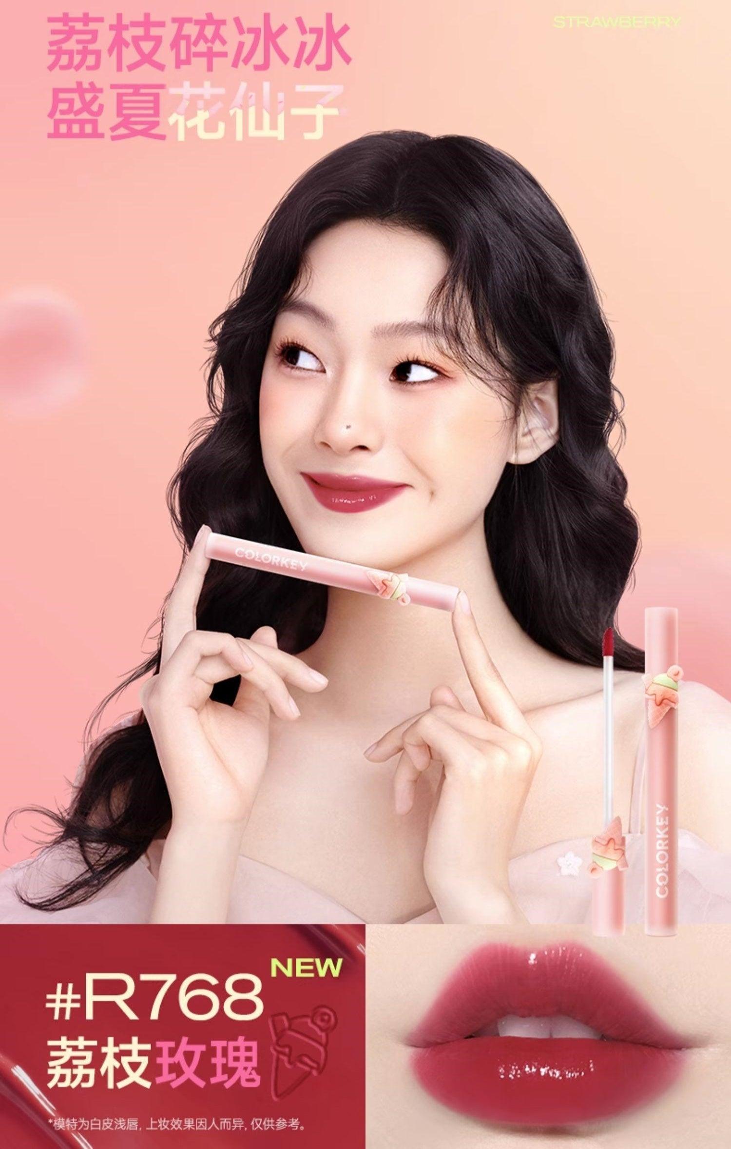 Colorkey Ice Cream 2.0 Velvet Lip Lacquer Mirror Lipgloss KLQ100 - Chic Decent