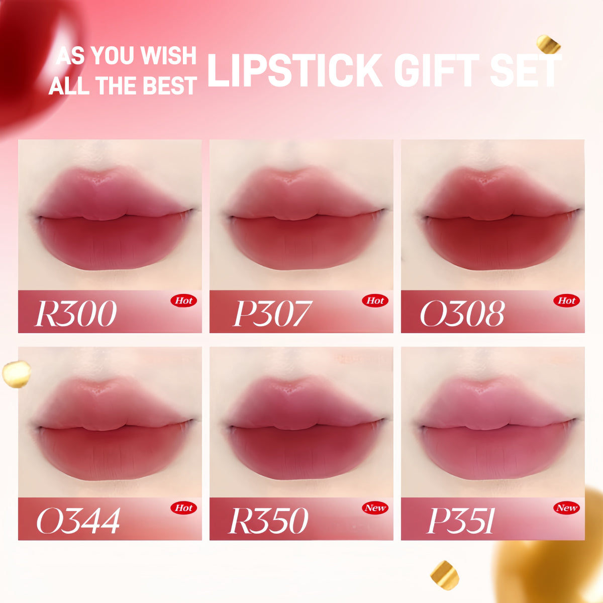 Lipstick Gift Set CNY Lucky Snake 6g