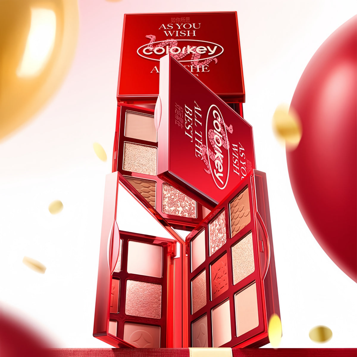 Nine Shades Eyeshadow Palette CNY Lucky Snake 13.5g