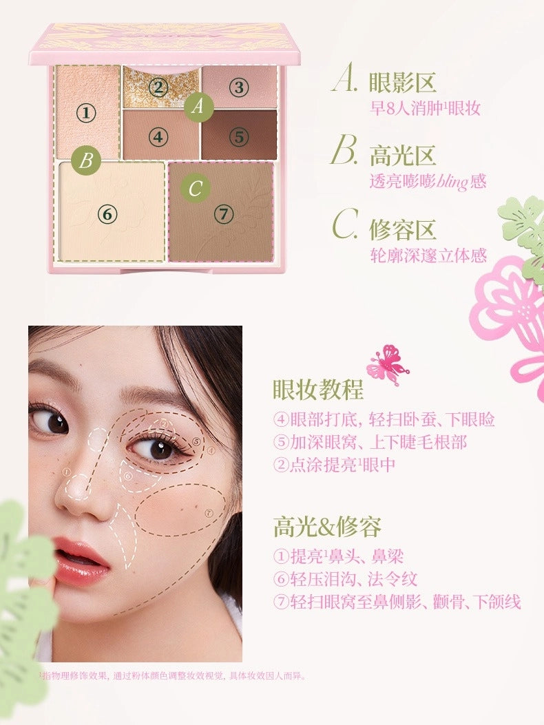 Seven Colors Face Palette 15g