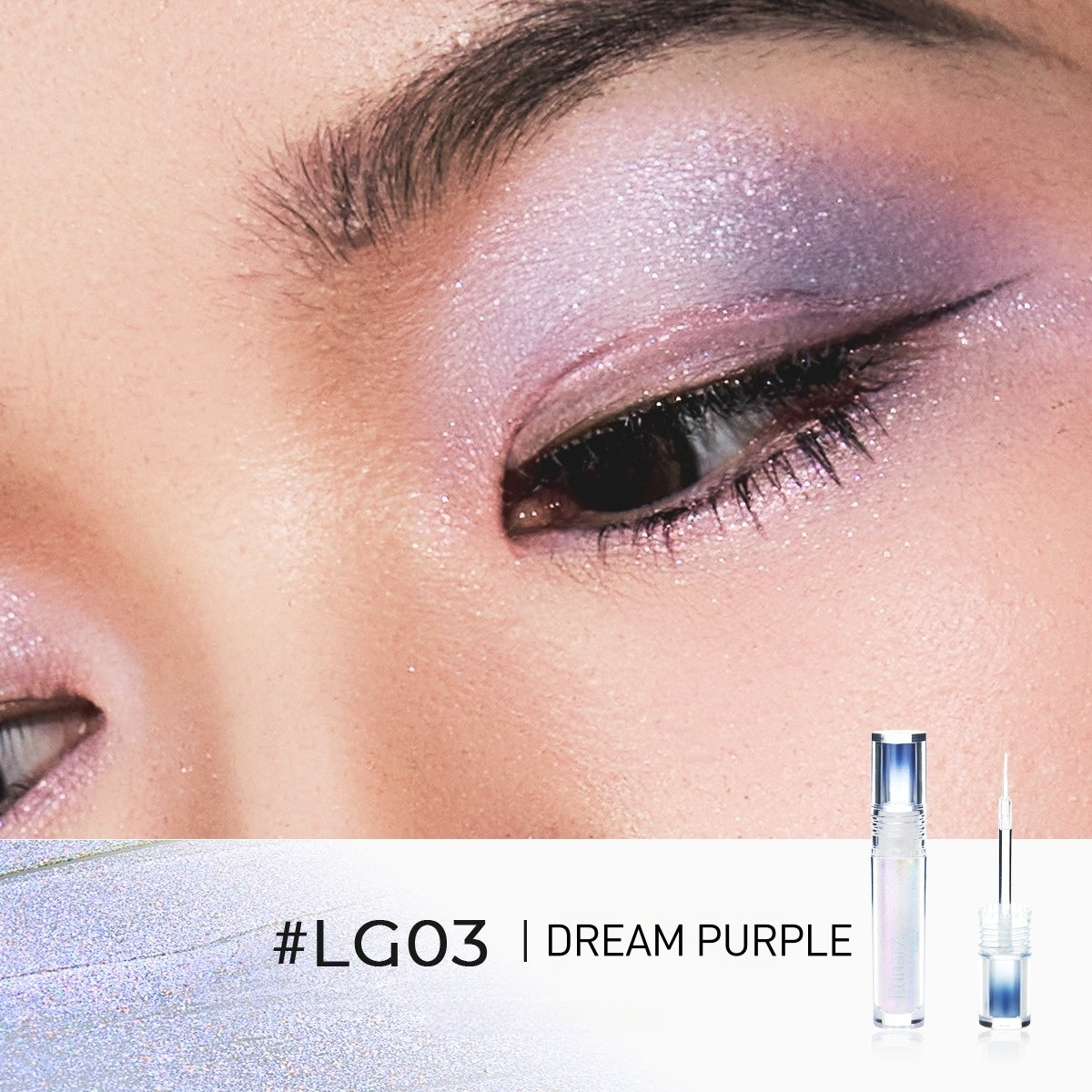 EUNARZ Liquid Glitter Eyeshadow 3.9g