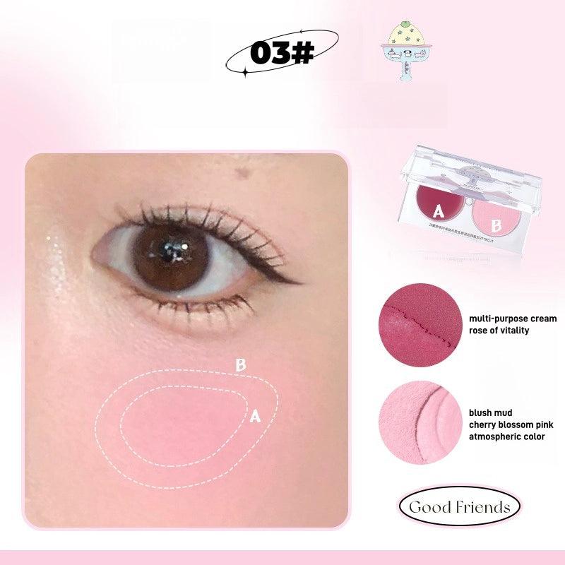 Flortte Good Friends Multi Purpose Blush Duo 3.2g