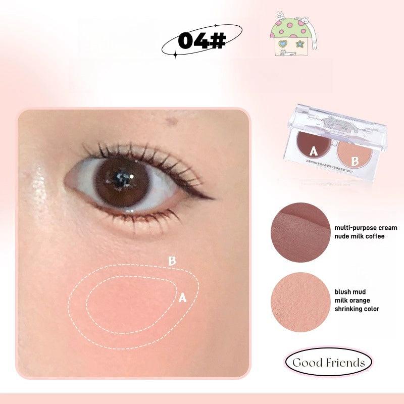 Flortte Good Friends Multi Purpose Blush Duo 3.2g