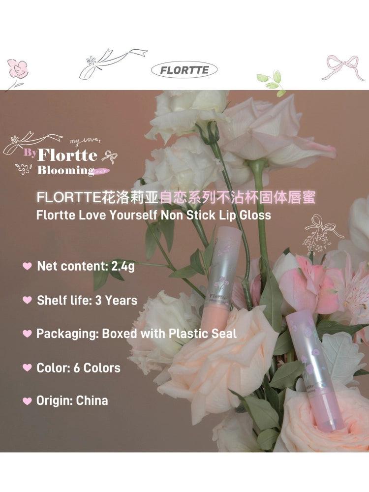 Flortte Love Yourself Non Stick Lip Gloss 2.4g