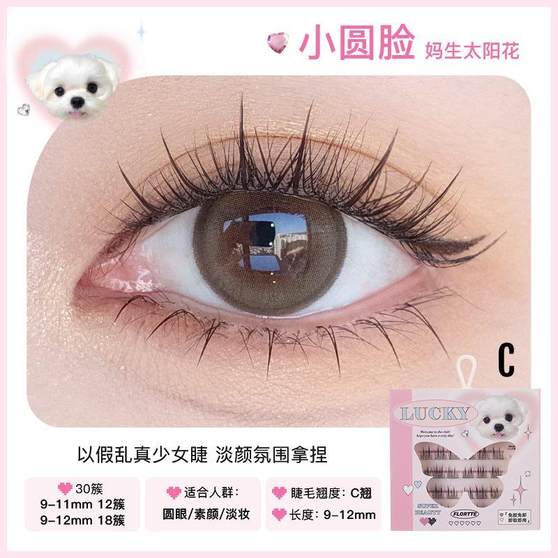 Flortte Super Beauty Glue Free False Eyelashes