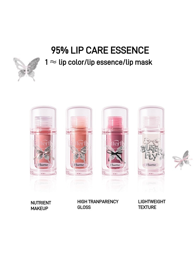 Flortte Twin Butterfly Series Lip Serum Twin P 1.9g
