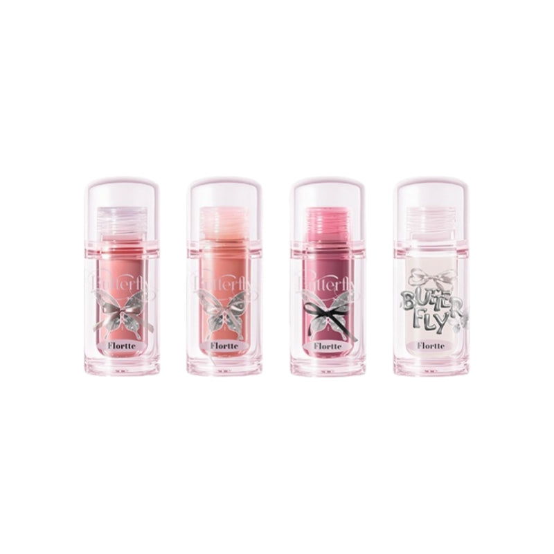 Flortte Twin Butterfly Series Lip Serum Twin P 1.9g