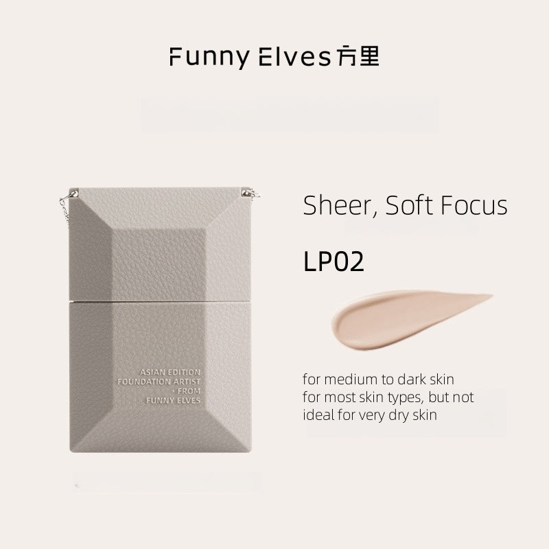 Funny Elves Air Liquid Powder Foundation (Sheer Finish) 25ml