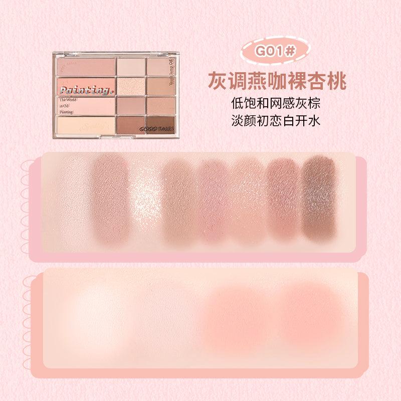GOGO TALES 12 Colors Face Palette 20g