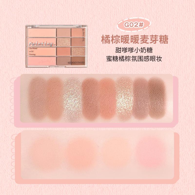 GOGO TALES 12 Colors Face Palette 20g