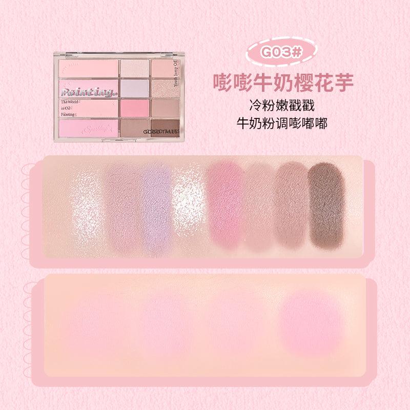 GOGO TALES 12 Colors Face Palette 20g