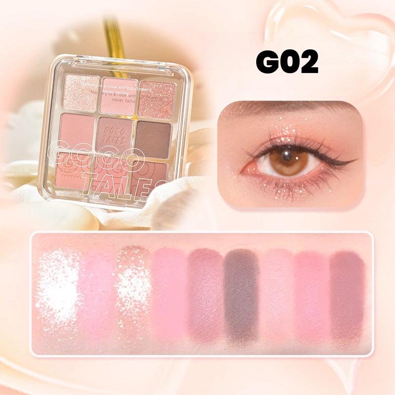 GOGO TALES 9 Colors Eyeshadow Palette 11g