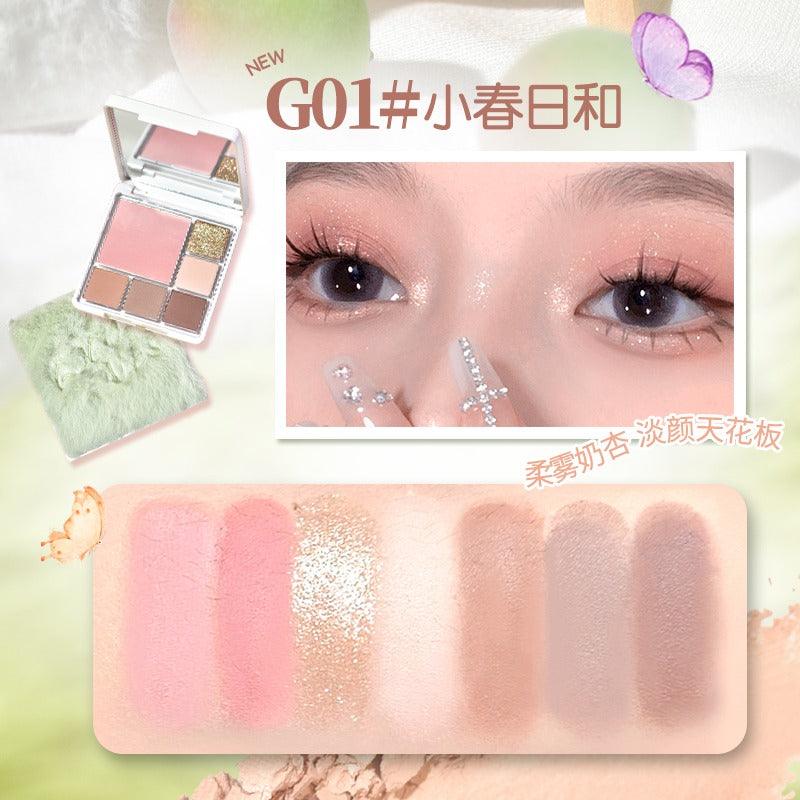 GOGO TALES Fluffy Blush Palette 14g